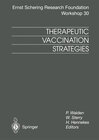 Buchcover Therapeutic Vaccination Strategies