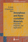 Buchcover Amorphous and Nanocrystalline Materials