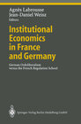 Buchcover Institutional Economics in France and Germany