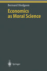 Buchcover Economics as Moral Science