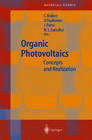 Buchcover Organic Photovoltaics