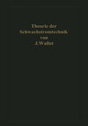 Buchcover Einführung in die Theorie der Schwachstromtechnik