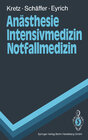 Buchcover Anästhesie Intensivmedizin Notfallmedizin