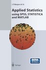 Buchcover Applied Statistics Using SPSS, STATISTICA and MATLAB (English Edition)