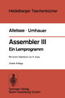 Buchcover Assembler III