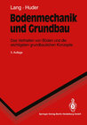 Buchcover Bodenmechanik und Grundbau