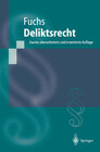 Buchcover Deliktsrecht