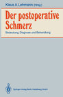 Buchcover Der postoperative Schmerz