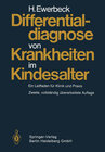 Buchcover Differentialdiagnose von Krankheiten im Kindesalter