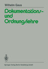 Buchcover Dokumentations- und Ordnungslehre
