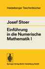 Buchcover Einführung in die Numerische Mathematik I