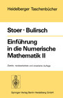 Buchcover Einführung in die Numerische Mathematik II