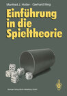 Buchcover Einführung in die Spieltheorie