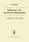 Buchcover Einführung in die theoretische Elektrotechnik