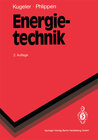 Buchcover Energietechnik