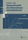 Buchcover Finanzwirtschaft des Unternehmens und Kapitalmarkt