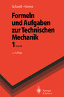 Buchcover Formeln und Aufgaben zur Technischen Mechanik