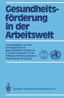 Buchcover Gesundheitsförderung in der Arbeitswelt