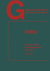 Buchcover Index Formula Index