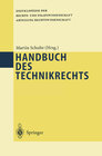 Buchcover Handbuch des Technikrechts