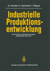 Buchcover Industrielle Produktionsentwicklung