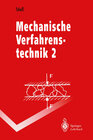 Buchcover Mechanische Verfahrenstechnik