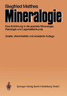 Buchcover Mineralogie