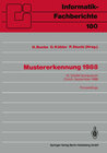 Buchcover Mustererkennung 1988