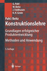 Buchcover Pahl/Beitz Konstruktionslehre