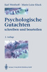 Buchcover Psychologische Gutachten