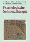 Buchcover Psychologische Schmerztherapie