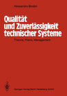 Buchcover Qualität und Zuverlässigkeit technischer Systeme