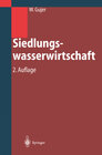 Buchcover Siedlungswasserwirtschaft