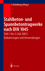 Buchcover Stahlbeton- und Spannbetontragwerke nach DIN 1045