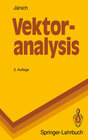 Buchcover Vektoranalysis