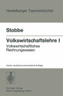 Buchcover Volkswirtschaftslehre I