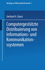Buchcover Computergestützte Distribuierung von Informations- und Kommunikationssystemen
