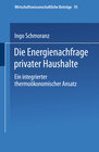 Buchcover Die Energienachfrage privater Haushalte
