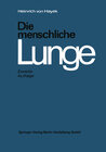 Buchcover Die menschliche Lunge