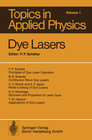 Buchcover Dye Lasers