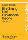 Buchcover Einführung in die Funktionentheorie