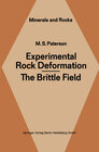 Buchcover Experimental Rock Deformation - The Brittle Field