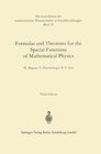Buchcover Formulas and Theorems for the Special Functions of Mathematical Physics (Grundlehren der mathematischen Wissenschaften B
