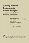 Buchcover Ludwig Prandtl Gesammelte Abhandlungen