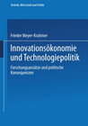 Buchcover Innovationsökonomie und Technologiepolitik