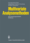 Buchcover Multivariate Analysemethoden