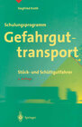 Buchcover Schulungsprogramm Gefahrguttransport