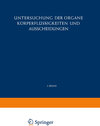 Buchcover Untersuchung der Organe Körperflüssigkeiten und Ausscheidungen