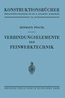 Buchcover Verbindungselemente der Feinwerktechnik