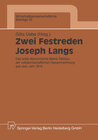 Buchcover Zwei Festreden Joseph Langs
